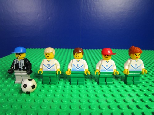 Lego football team - football, player