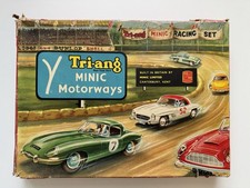 Tri-ang Minic Motorways M1525 Boxed Set Inc x 2 Silver Rolls Royce Cars .