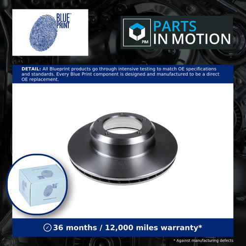 Brake discs pair vented - 2x,