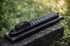 Welsh Coal Ornament Narrowboat