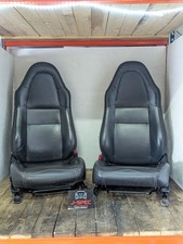 Toyota MR2 MK3 Roadster/Spyder/MR-S 99-06 Pre-Facelift Black Leather Seat Pair