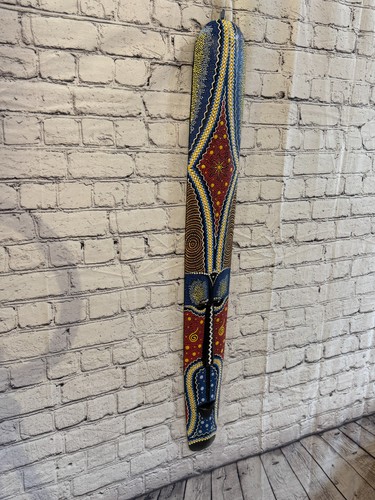 100cm mask carved wooden dot - 100cm,