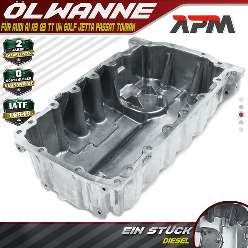 Oil pan for - audi, a1