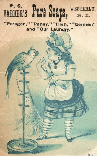 1880 barber s soaps - 1880's,
