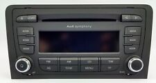 AUDI A3 8P MK2 SYMPHONY II+ RADIO CD STEREO HEAD UNIT + CODE GENUINE PART