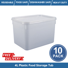 4 Litre Rectangular Food