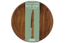 Wooden Round Bread Board 25cm