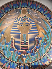 Legends Of The Nile Egypt Compton & Woodhouse Vintage Plate Boxed Tutankhamen 