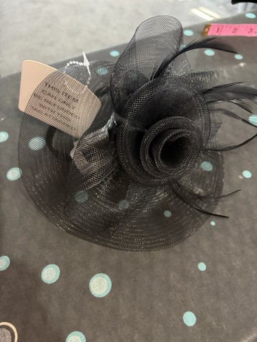 Brand new black fasinator from - black,
