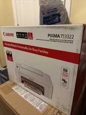 NEW Canon PIXMA TS3322