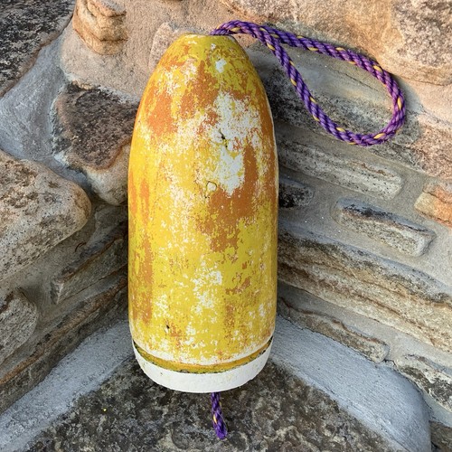 Authentic maine lobster buoy - lobster,