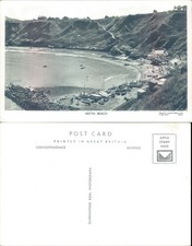 Nefyn Beach RJ Jones Ltd Landscapes Seascape Tourism real photo