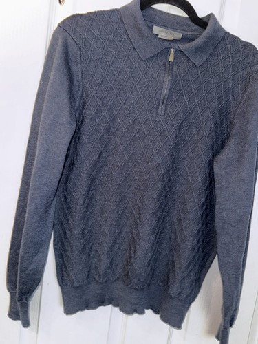 Corneliani quarter zip virgin - quarter,