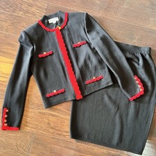 St John Marie Gray black & red