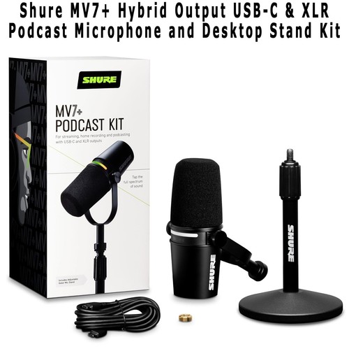 Shure mv7 hybrid output - shure,