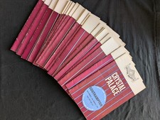 Crystal Palace 1969/1970 Home Programmes - Selection