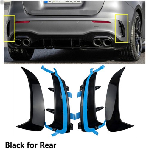 Rear bumper trim lip spoiler - trim,