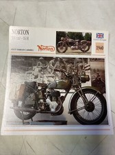 Norton 500 cm3 16H 1940 sheet