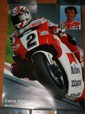 Luca Cadalora  Malboro Yamaha YZR500 Poster 1990's MOTO GP