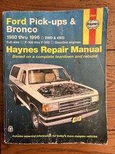 Haynes Repair Manual Ser