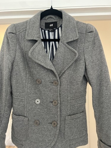 Women grey jacket blazer - jacket,