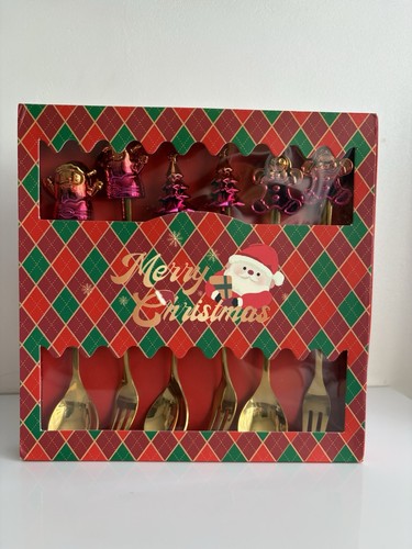 Christmas cutlery set - christmas,