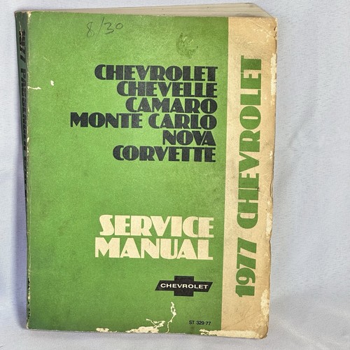 1977 chevrolet service - 1977,