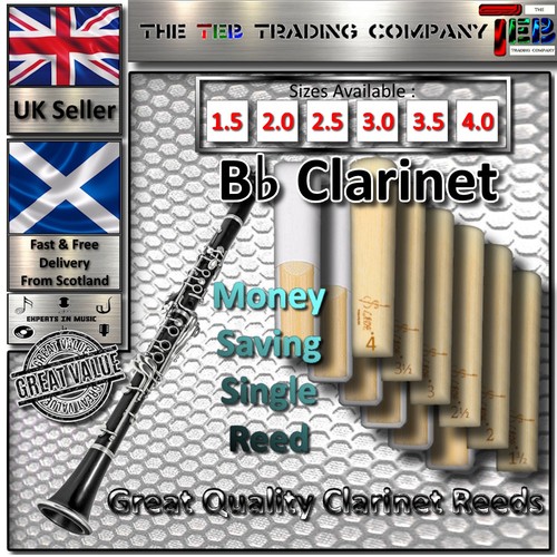 Clarinet reeds flat - -,