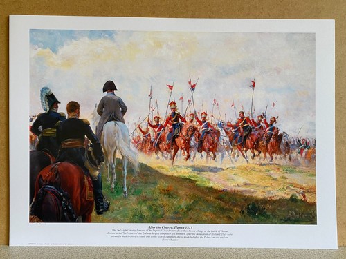 Napoleon military art print - napoleon,