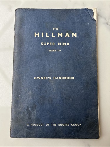 The hillman super - the,