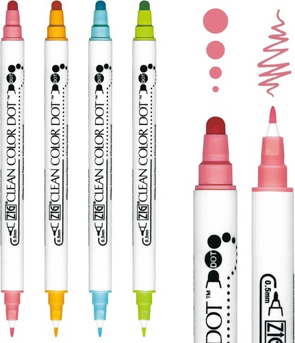Kuretake zig clean - zig, dot