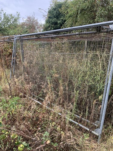 Security fencing for building - for,