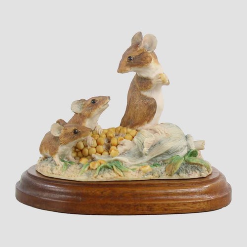 Mice corn cob border - corn,