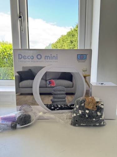 Deco mini aquarium fish - mini, tank
