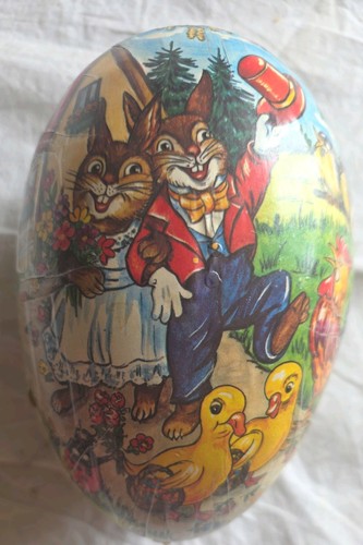 Vintage paper mache easter - , paper-mache