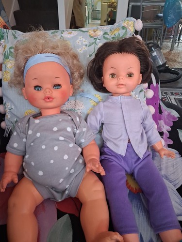 Two vintage dolls - two,