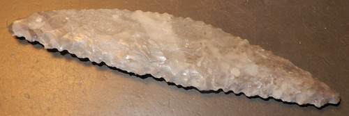Sickle serrated toothed - a, serrated,