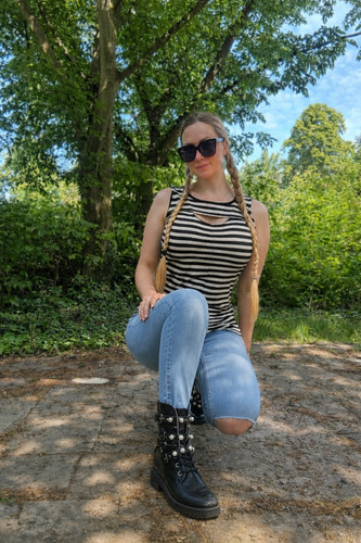 Ladies biker zara boots ankle - zara,
