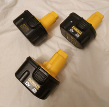 3 x 12V 4.8Ah Ni-MH Batteries Dewalt 397745-01 DE9501