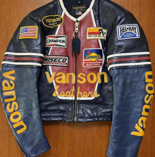 Vanson black leather - vanson,
