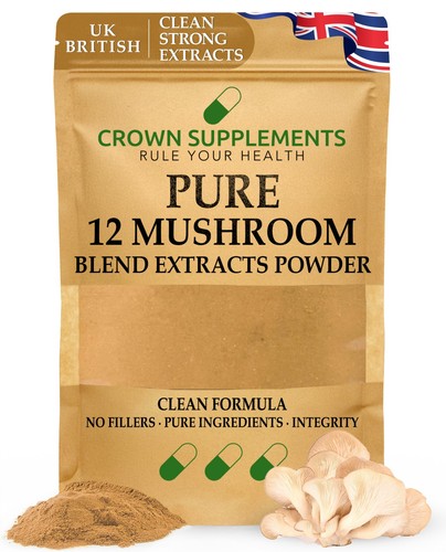 Pure mushroom powder - 12,