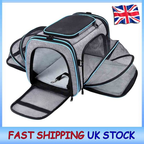 Expandable large pet carrier - large,