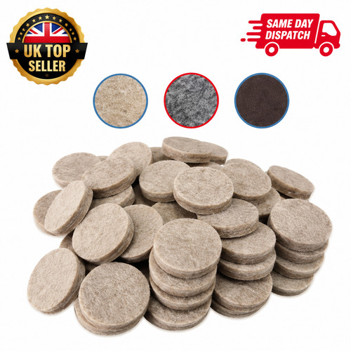 Felt pads 25mm - , round