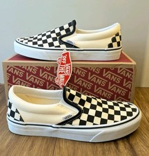 Vans Checkerboard Slip On Size