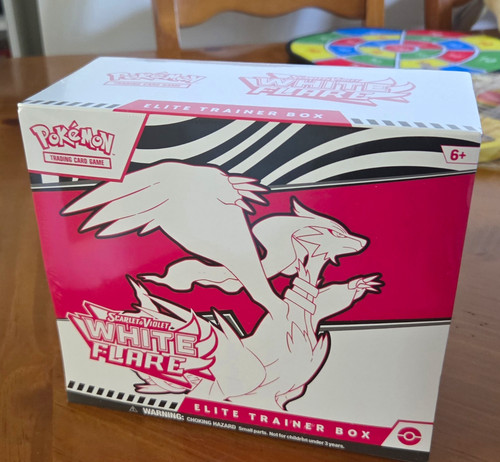 Pokémon tcg white flare elite - white,