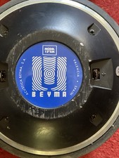 Beyma 12”XM Coaxial Full Range Drivers. LF Cone Blown, HF Good.