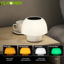 Solar LED Table Lamp 4 Modes Dimmable Outdoor Indoor Garden Bedside Night Light