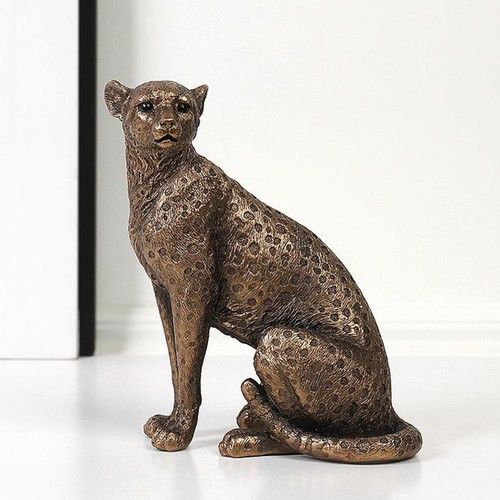 Leopard statue decor - statue, panther