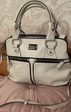Modalu White Tote Grab With