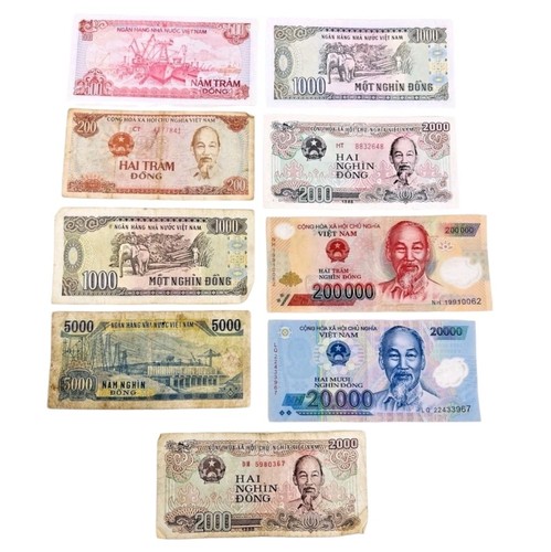 Vietnam banknote lot - banknote,
